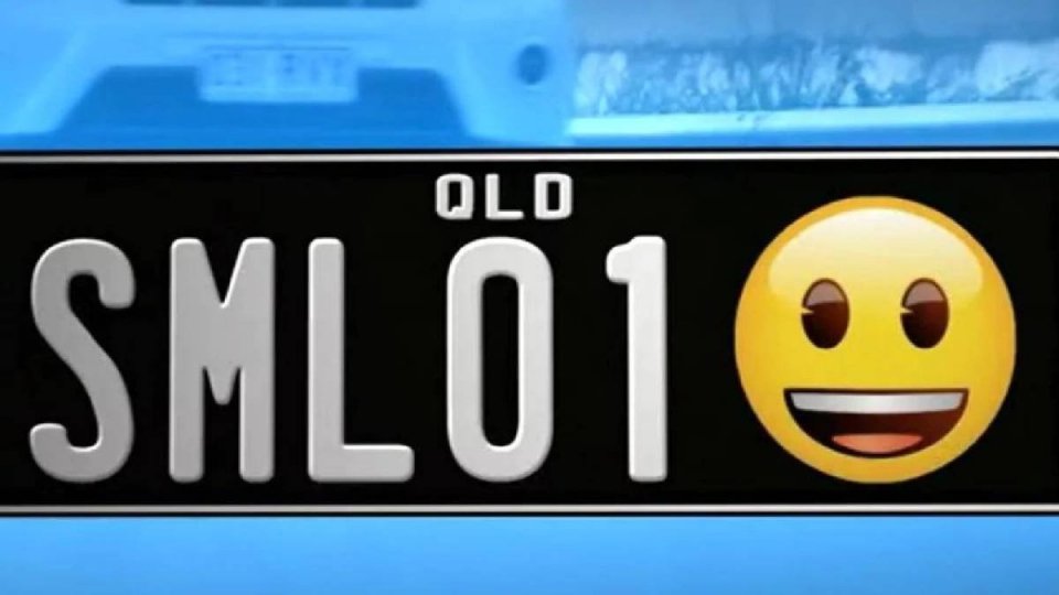 Targhe delle auto con gli "Emoji"