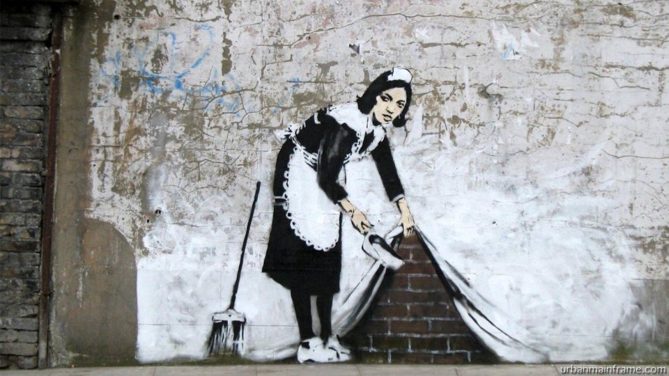 Banksy, a visual protest a Roma