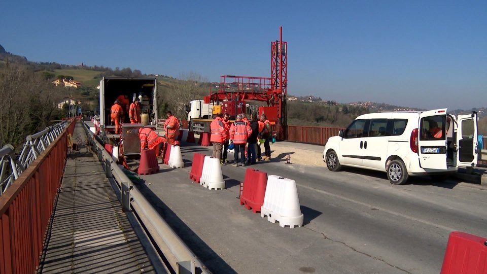 Da lunedì 2 marzo il ponte di Verucchio è transitabile per tutti i veicoli sotto le 40 tonnellate