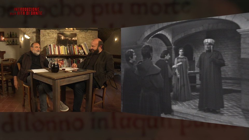 "Vita di Dante": da questa sera la fiction con Giorgio Albertazzi spiegata da Romeo e Rondoni