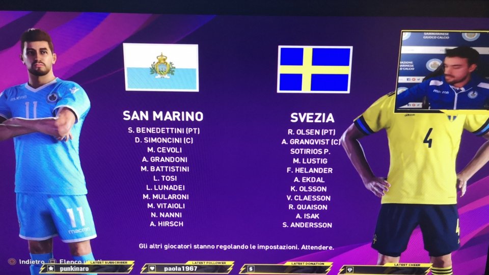eSports: pari con la Svezia e vittoria con Malta per San Marino