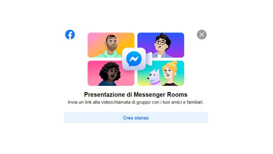"Messenger Rooms": cosa sono le stanze di Facebook?