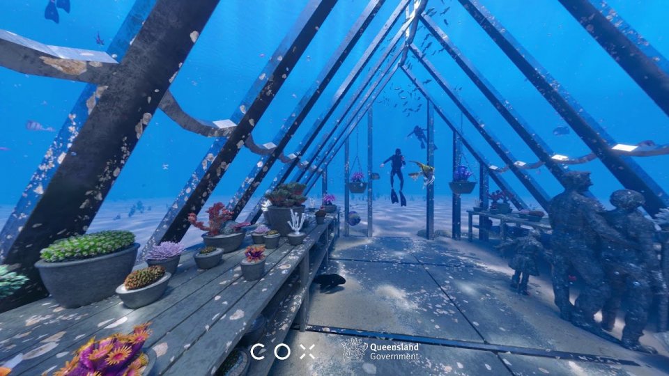 Coral Greenhouse il primo museo subacqueo del mondo