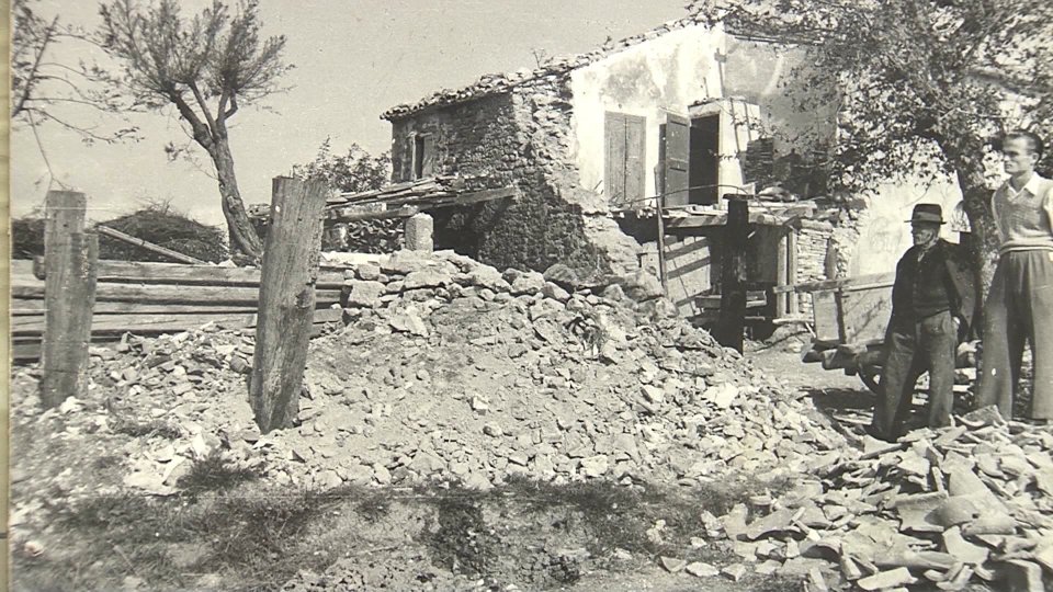 Immagini dal bombardamento del 1944