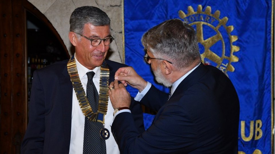 Passaggio di consegne al Rotary San Marino: Arnaldo Antonini nuovo presidente 2020-1