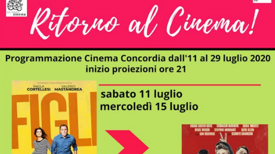 San Marino, riapre il cinema Concordia
