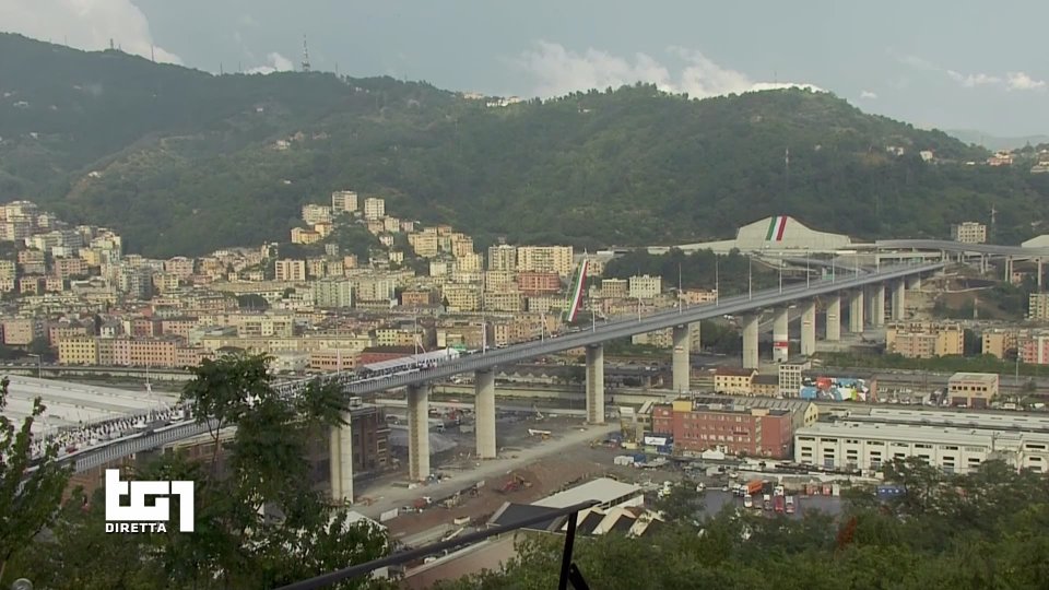 Ponte Genova San Giorgio, Conte: "Mirabile frutto del genio italico"