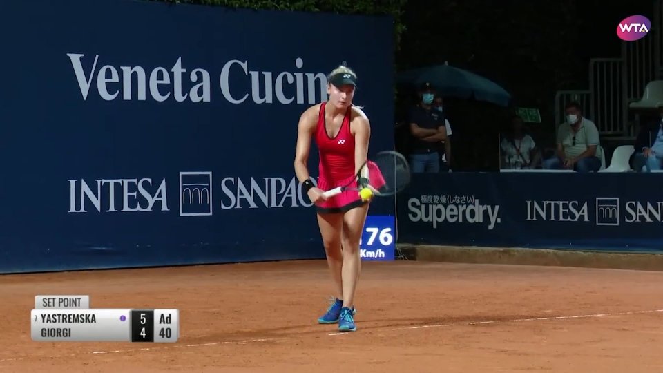 WTA Palermo: Camilla Giorgi annulla due match point e conquista la semifinale