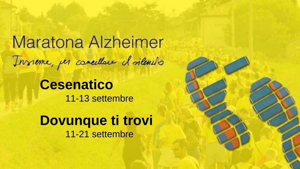 Maratona Alzheimer a Cesenatico