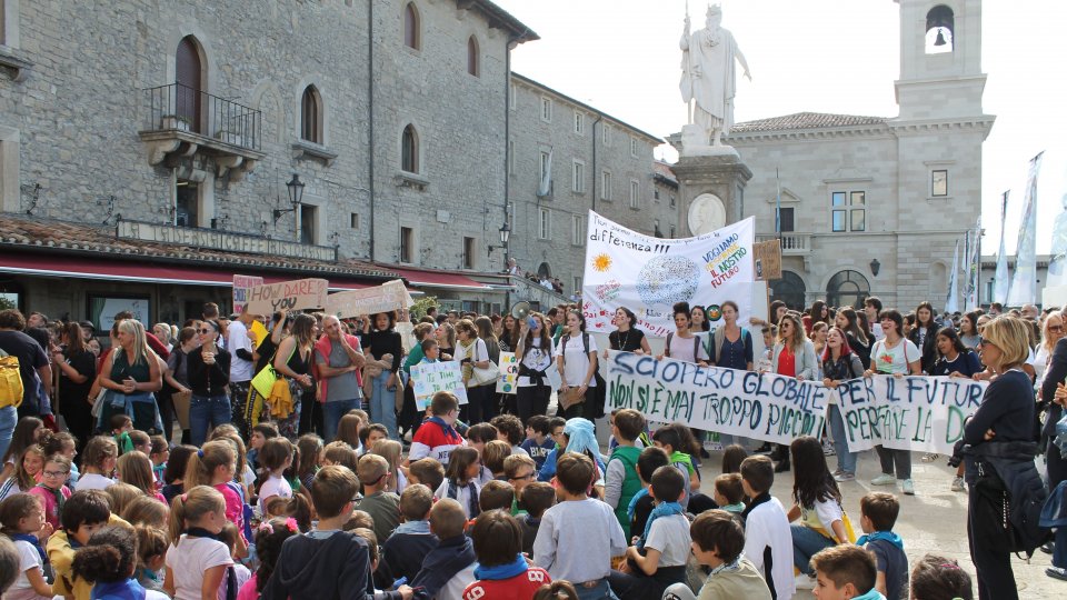 Fridays For Future San Marino, manifestazione settembre 2019 - Foto di Nicola Giancecchi