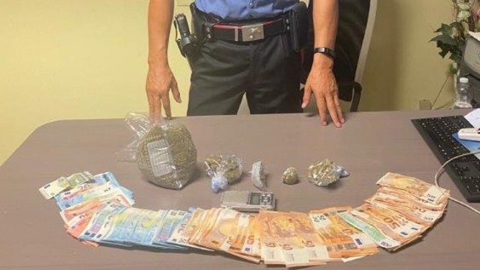 Coriano: 21 enne arrestato dai Carabinieri per possesso di droga