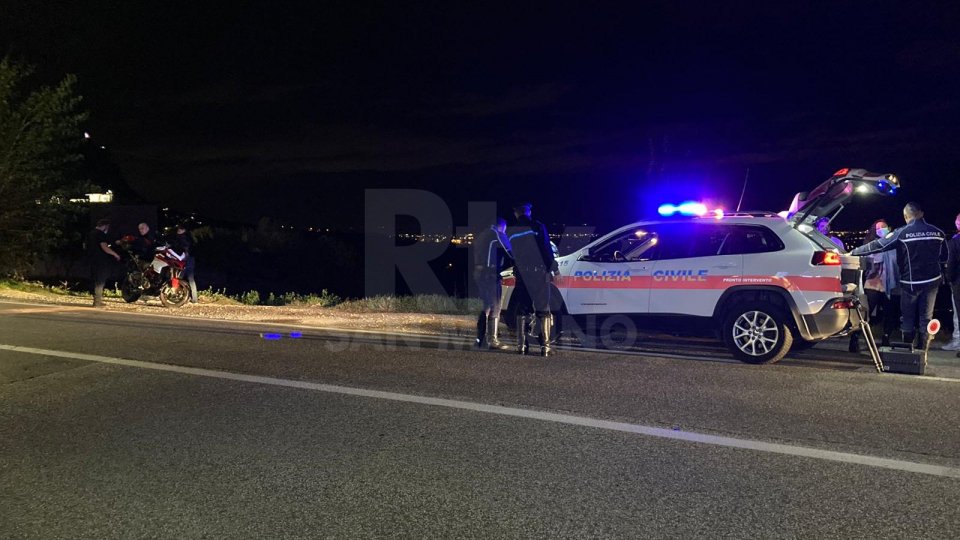 Fiorentino: scontro auto moto martedì sera, la peggio per un 32 enne sammarinese