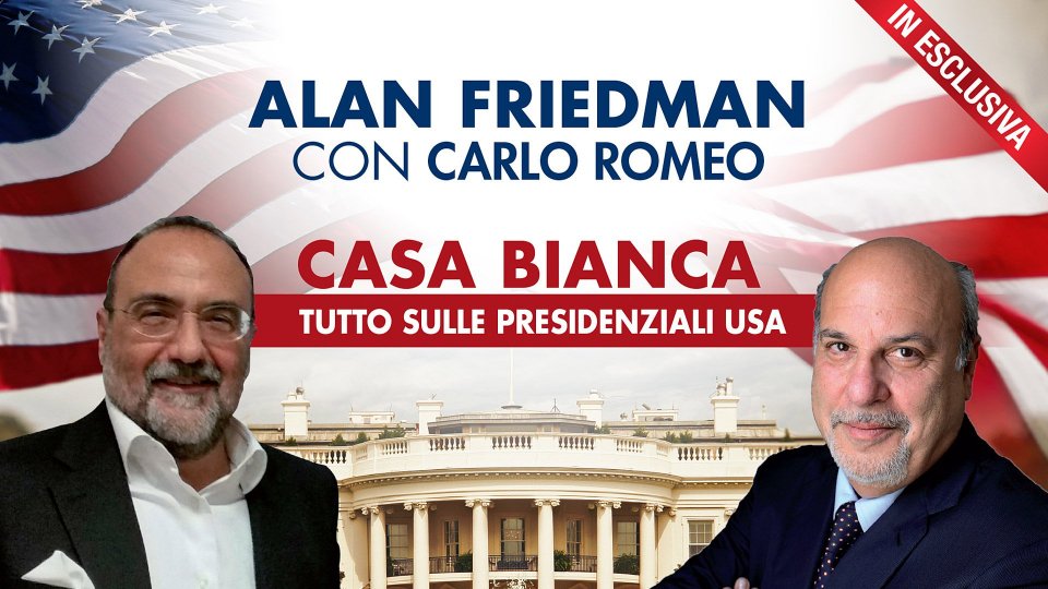 Usa al voto: stasera alle 22.00 Casa Bianca con Friedman e Romeo