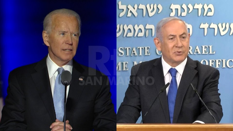 Joe Biden e Netanyahu