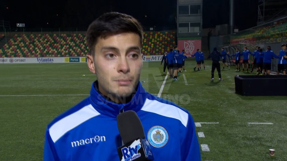 Nel video l'intervista a Riccardo Michelotti (centrocampista Under 21)