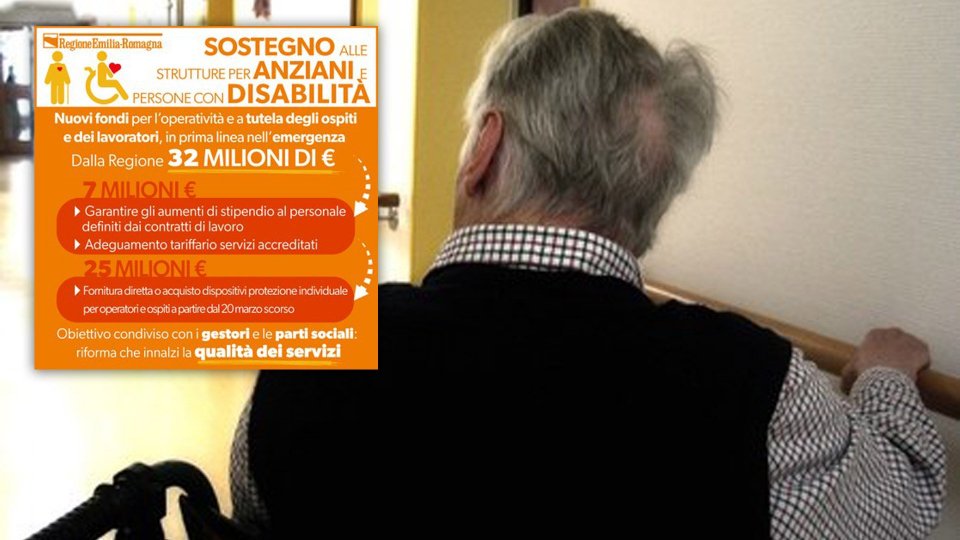L'Emilia-Romagna sostiene le strutture residenziali per anziani: “Siamo al fianco dei più fragili”