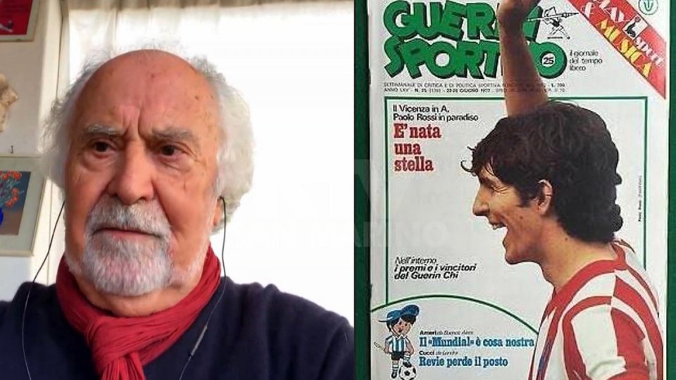 Italo Cucci e la copertina del Guerrin Sportivo su Paolo Rossi