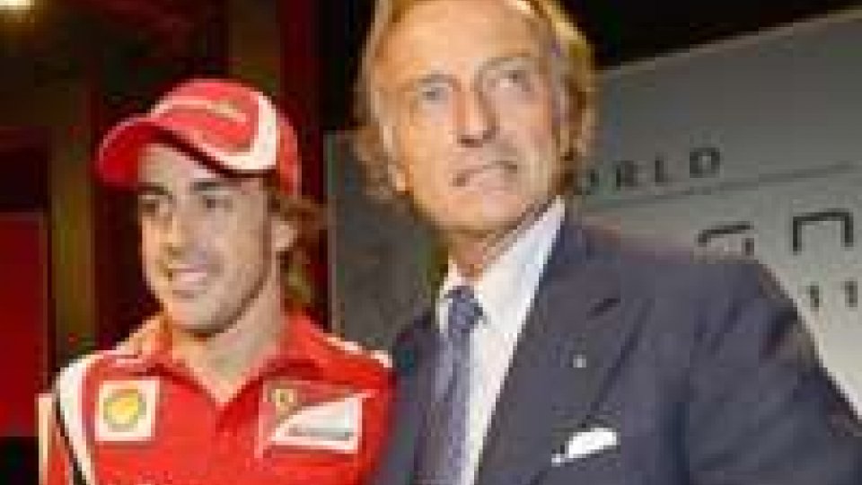 F1: Montezemolo, Alonso con noi di sicuro fino al 2016