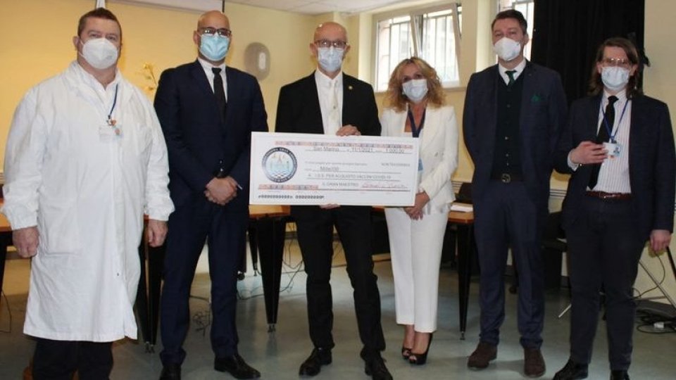 Serenissima Gran Loggia della Repubblica di San Marino dona 1000 euro per i vaccini