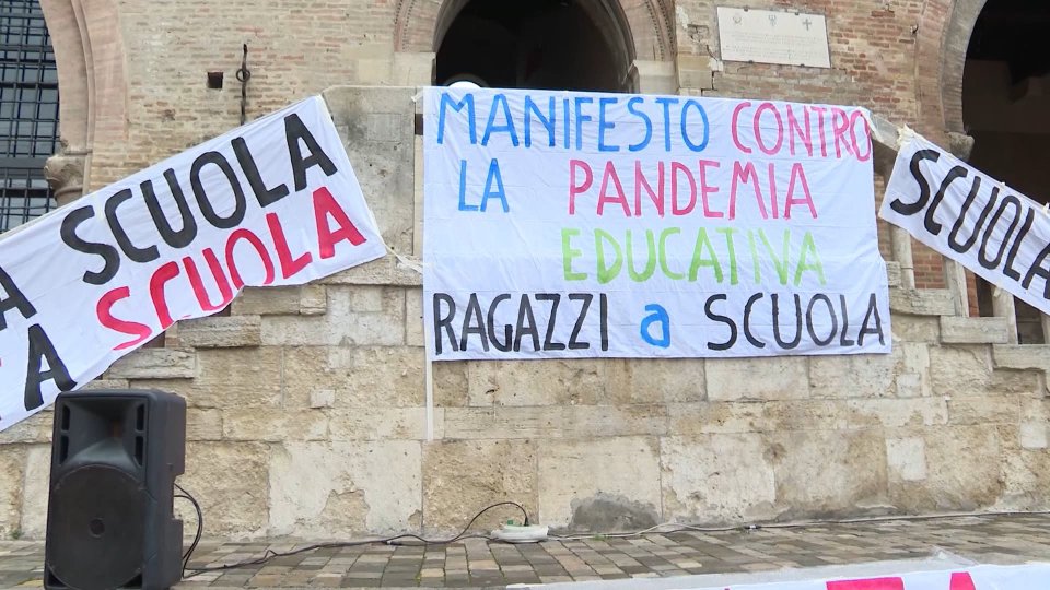 Manifestazione a Rimini
