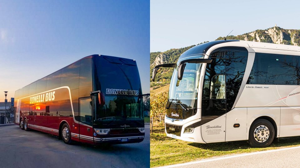 Misure anticovid: Bonelli Bus e Fratelli Benedettini sospendono le corse della linea Rimini-San Marino