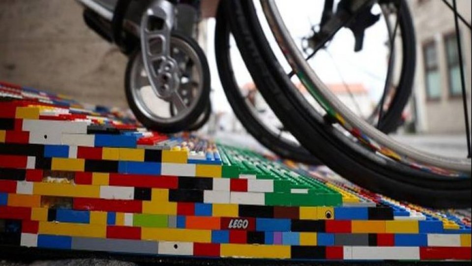 In Germania i Lego diventano rampe per i disabili
