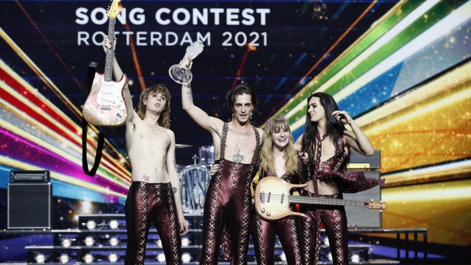 "Zitti e buoni" i Måneskin vincono l'Eurovision  2021