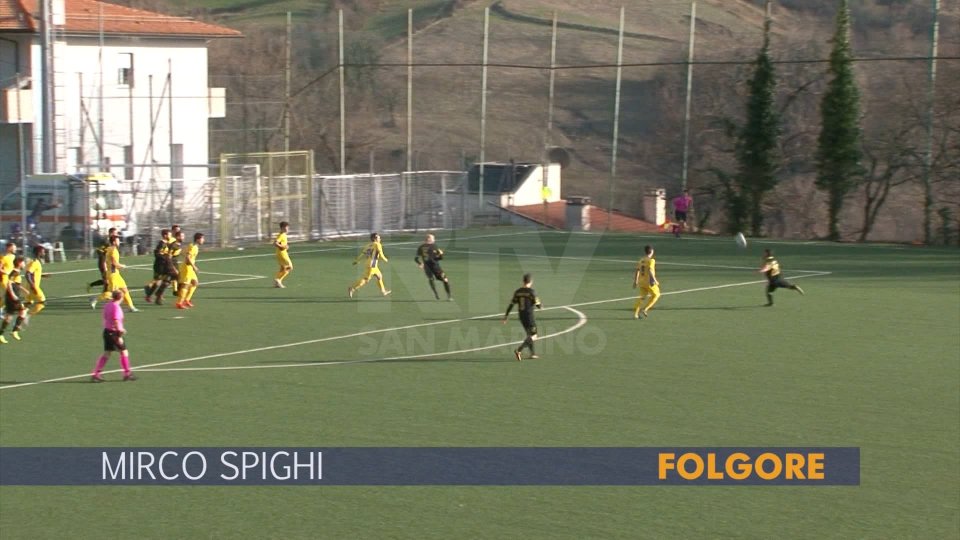 Il gol di Mirco Spighi