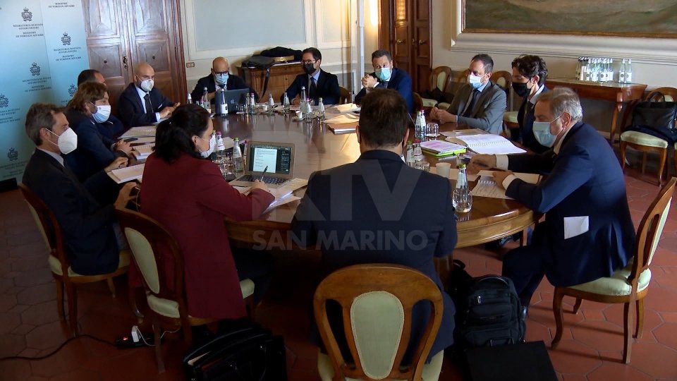 Congresso di Stato: Incontri ai massimi livelli fra San Marino e Italia