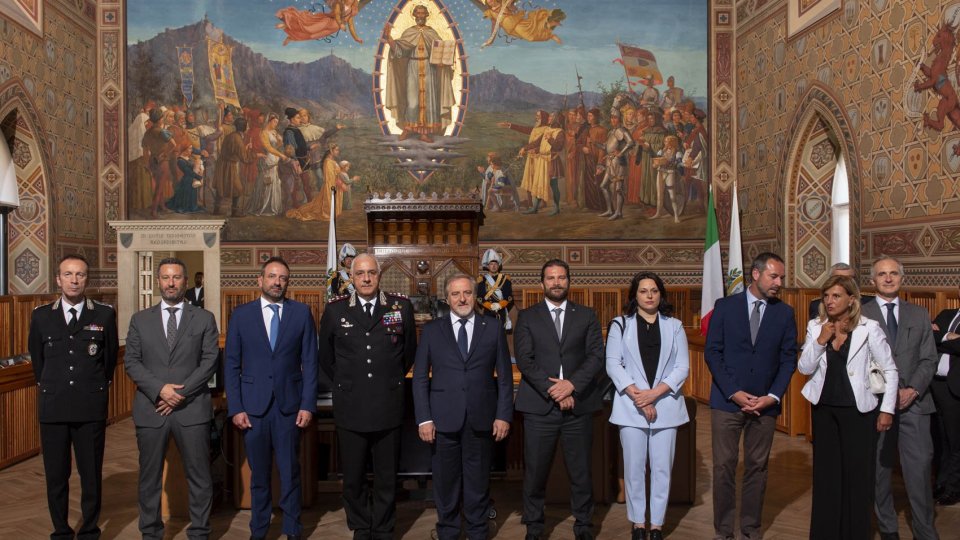 Visita Ufficiale a San Marino del Comandante Generale Teo Luzi