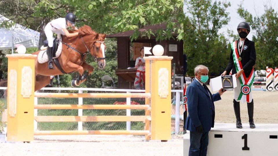 Rebecca Rossi sul podio al Campionato Italiano