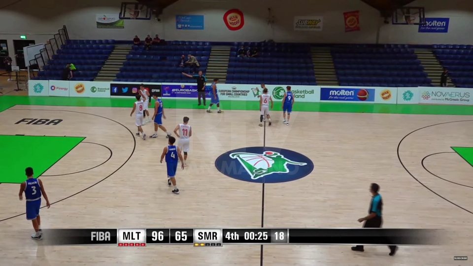 Basket: Malta batte San Marino 96-65