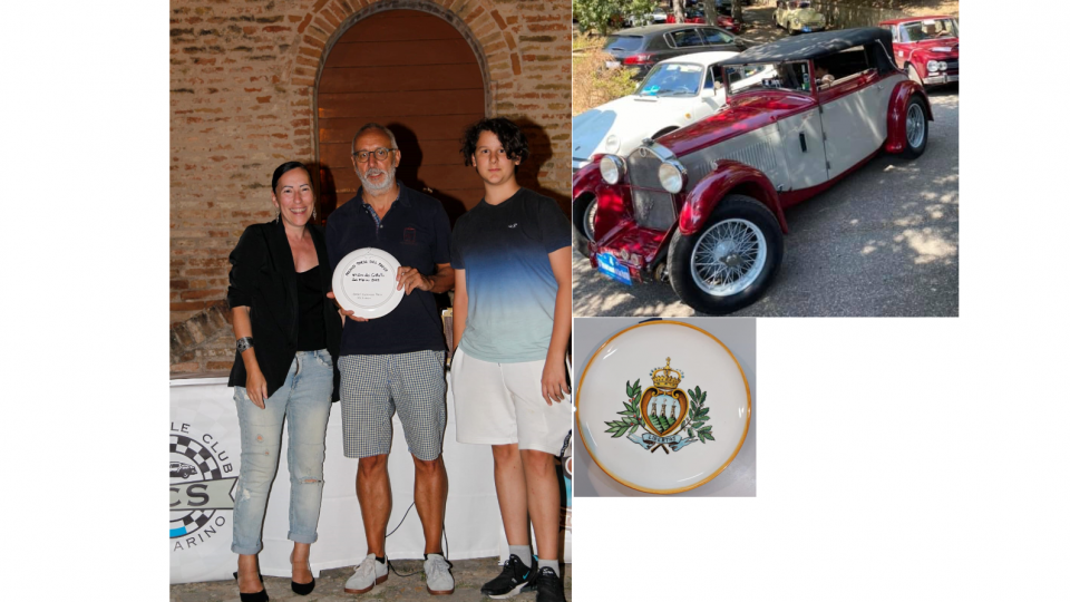 Premiata l’auto più rappresentativa del giro dei castelli: Premio Porta del Paese