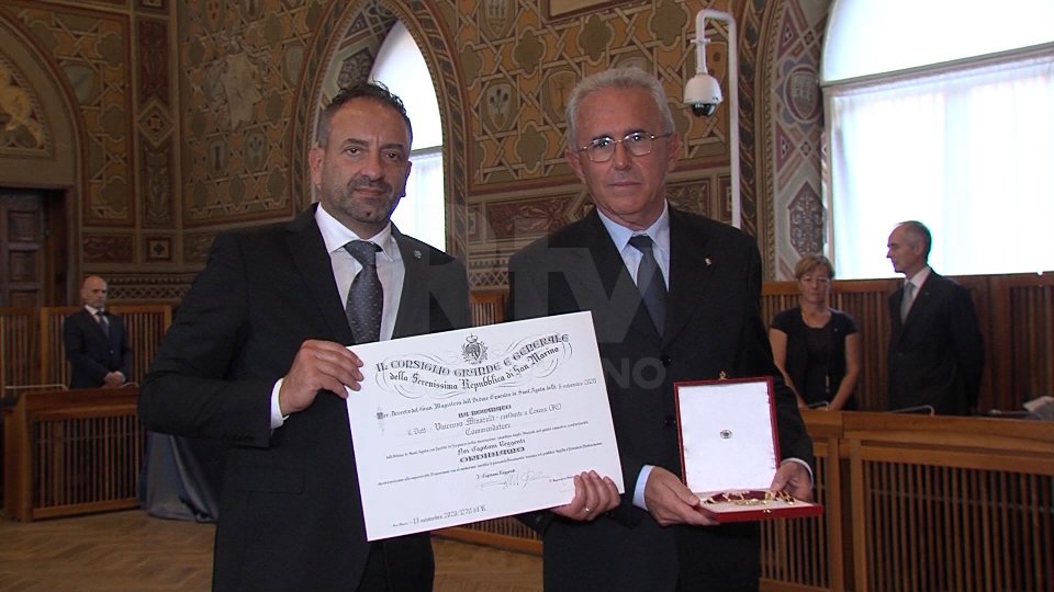 Minarelli, già capo dipartimento di Polizia, è "commendatore di Sant'Agata"
