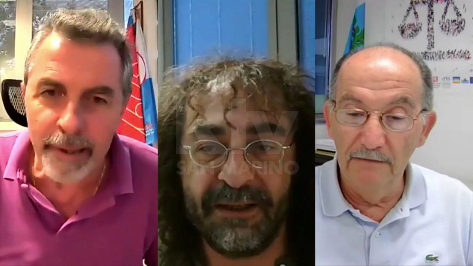 Giuliano Tamagnini, Enzo Merlini e Elio Pozzi