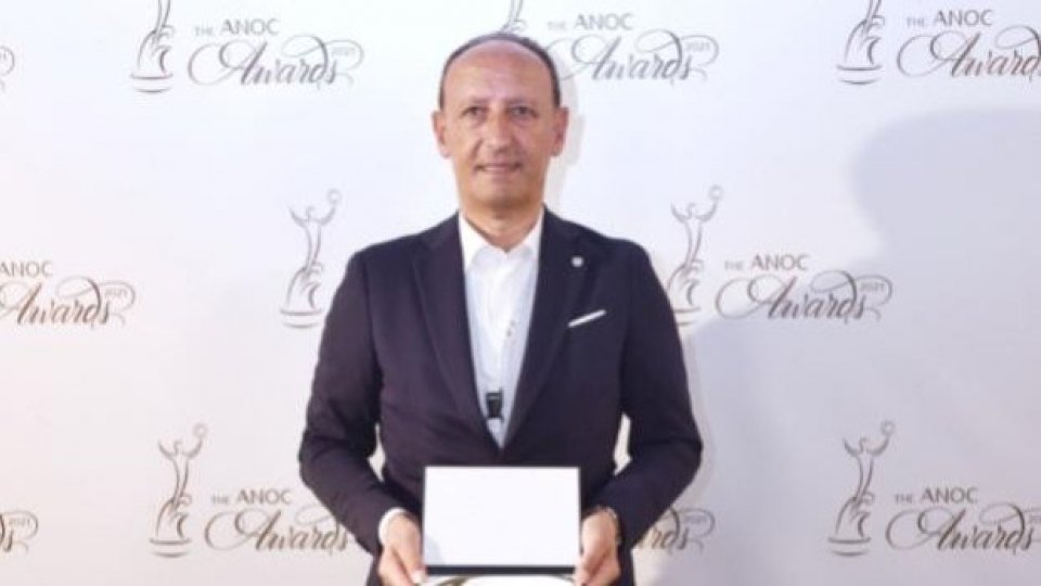 Il CONS premiato a Creta nella Cerimonia degli ANOC Awards 2021