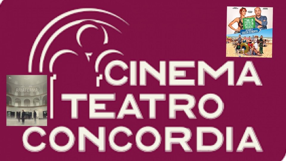 Il programma della settimana del cinema Concordia