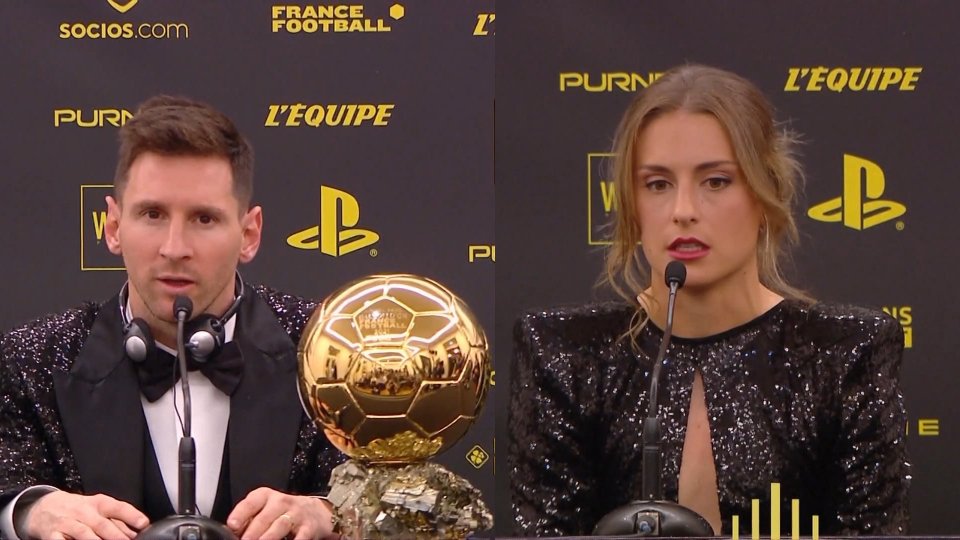 Leo Messi conquista il Pallone d’Oro - ph: @raisport