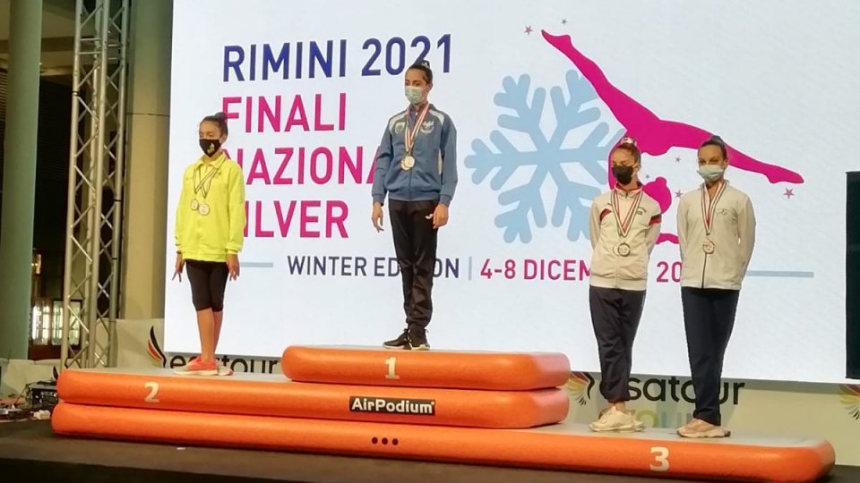 Splendidi risultati di Mya Gym alle finali nazionali silver winter edition di ginnastica ritmica di Rimini