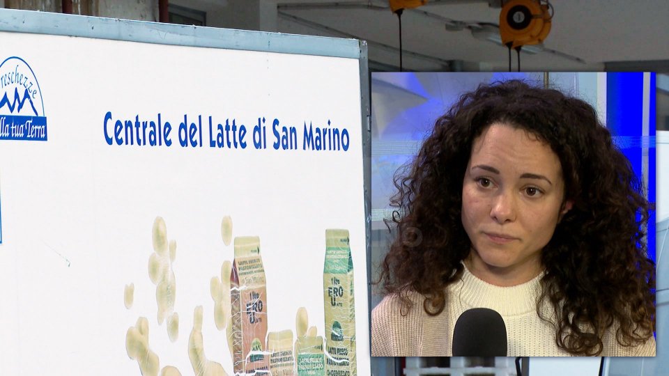 Nel servizio l'intervista a Martina Salvi, Presidente Cooperativa Agricola Latte Sammarinese