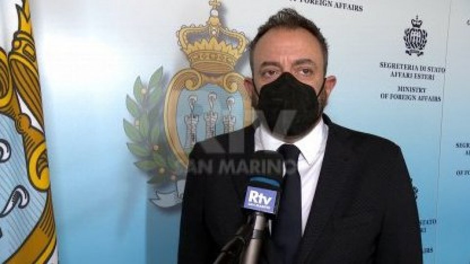 Nel video l'intervista al Segretario agli Affari Esteri Luca Beccari nel corso del TG San Marino