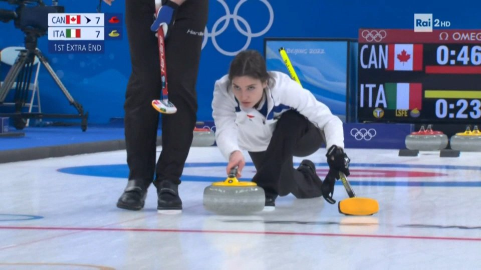Il Curling fa sognare l'Italia e va in finale per l'Oro