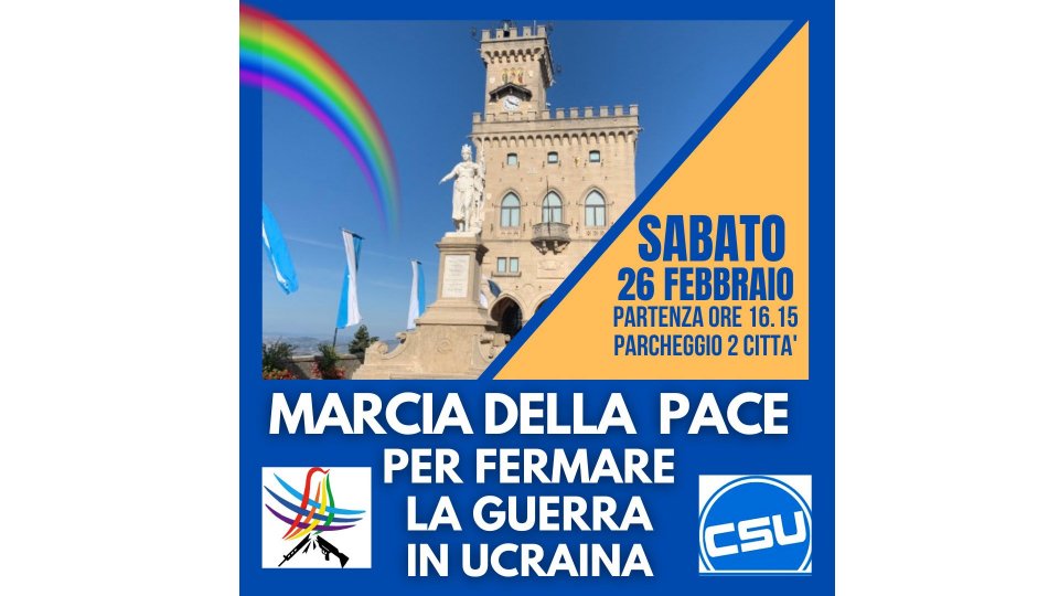 Domani marcia della pace CSU - L'Europa ha bisogno di pace e stabilità!