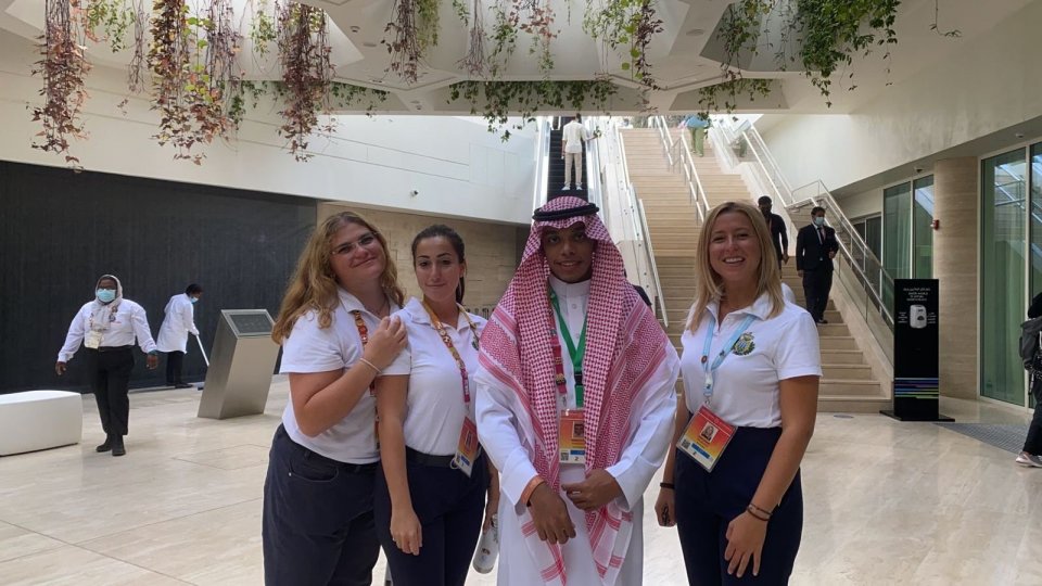 I volontari del Padiglione San Marino diventano i protagonisti di uno scambio interculturale con i volontari del Padiglione dell’Arabia Saudita