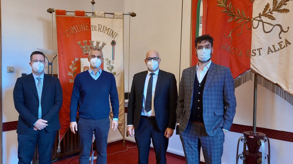 Il Segretario di Stato Roberto Ciavatta ha incontrato il Sindaco di Rimini Jamil Sadegholvaad e l’Assessore alle Politiche per la Salute Kristian Gianfreda