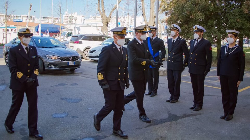 Visita del Direttore Marittimo dell’Emilia Romagna, Capitano di Vascello Francesco CIMMINO, al Compartimento Marittimo di Rimini