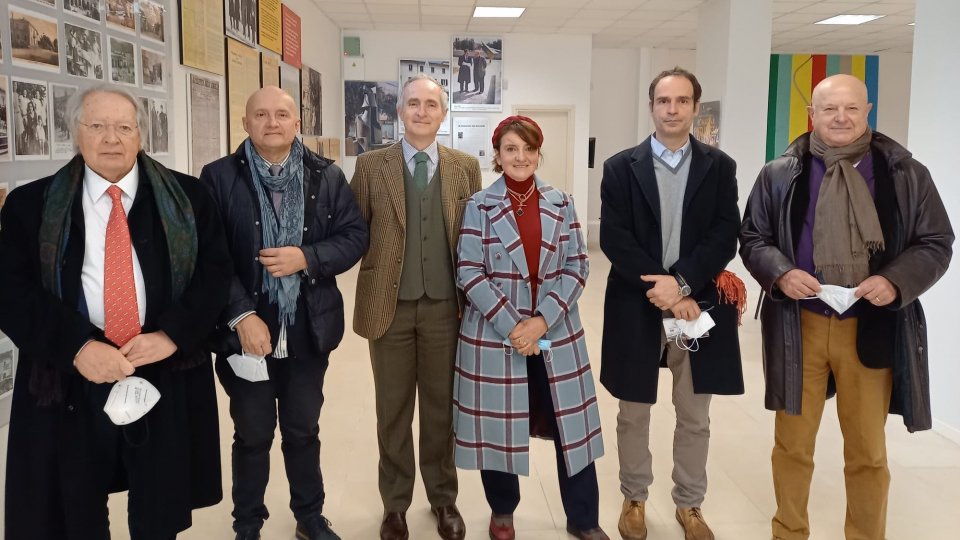Visita dell'Ambasciatore d'Italia a San Marino al Museo della Fondazione Boccioni