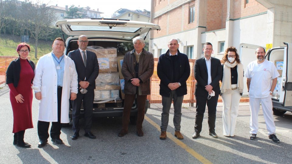 Lo Stato di San Marino dona materiale sanitario all’Ucraina