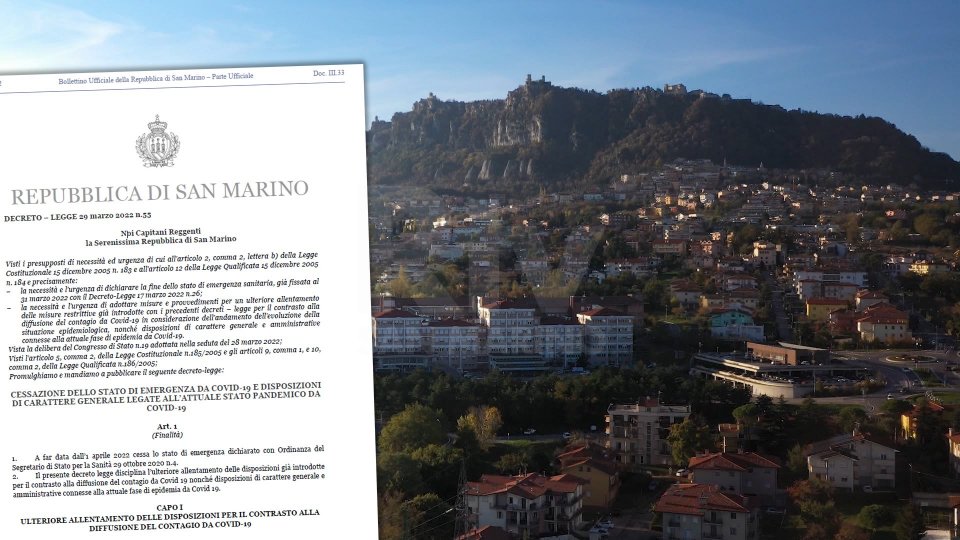 San Marino: il 1° aprile cessa l'emergenza sanitaria