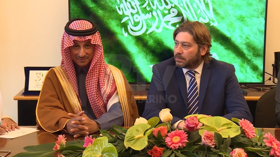 Nuovi accordi e cooperazione turistica: in visita sul Titano il Ministro Ahmed bin Aqeel al-Khateeb